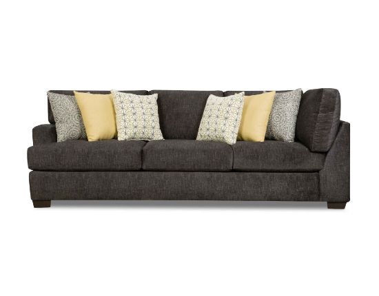 Picture of Alton-Charcoal Left Arm Sofa