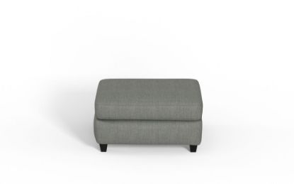 Garve-Chrome Ottoman