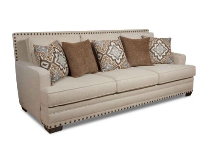 Anna-White Linen Sofa