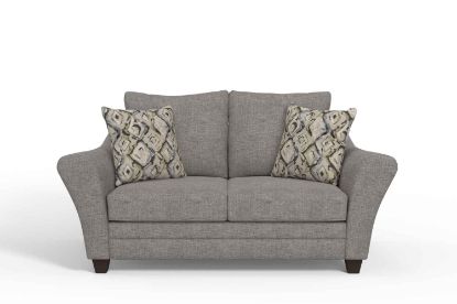 Fluffdaddy-Wallstreet Gray Loveseat