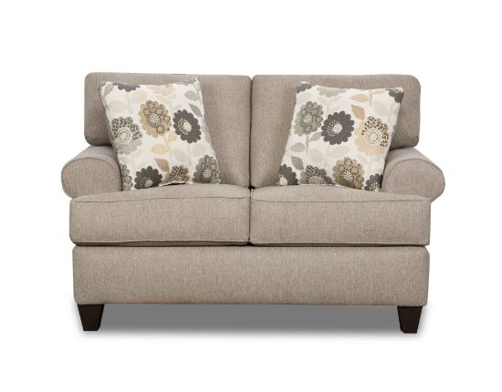 Hammertime-Seal Gray Loveseat