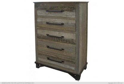 Picture of Loft Brown Chest Drawer