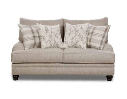 Celadon-Raffia Loveseat