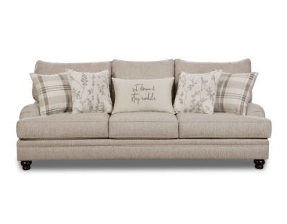 Celadon-Raffia Sofa