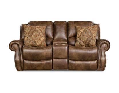 Waylon Mocha Motion Loveseat