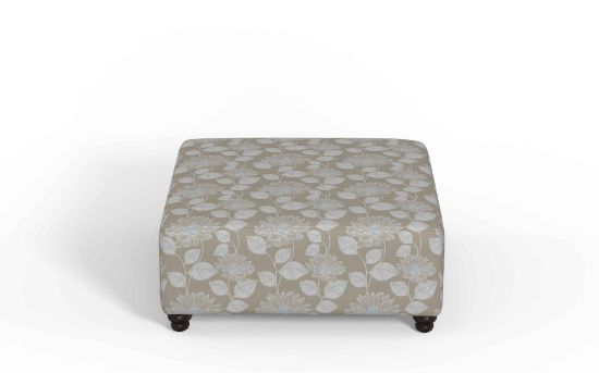 Picture of Halyx-Flax Beige Ottoman