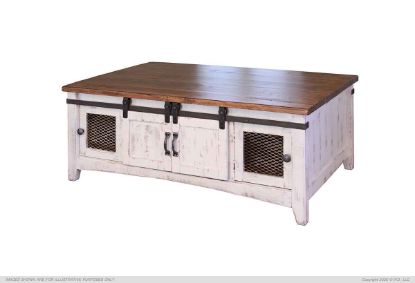 Pueblo White Coffee Table