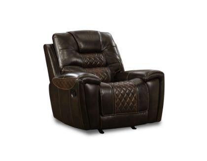 Breckenridge-Brown & Tobacco Glider Recliner