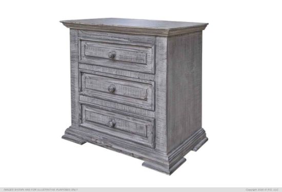 3 drawer nightstand