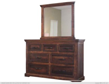 7 drawer dresser with mirror