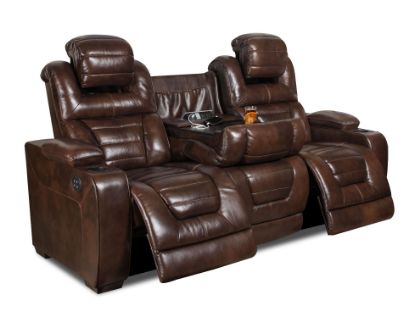 Manhattan-Brown Motion Sofa