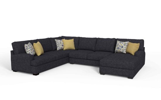 Picture of Fluffdaddy-Carbon 3-Piece Sectional Right Facing