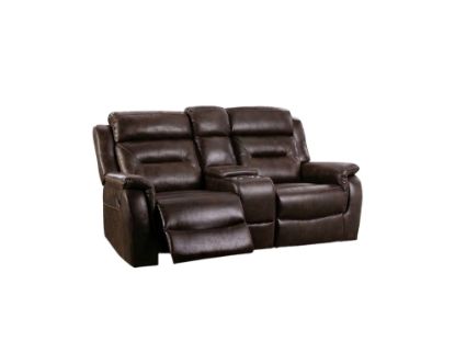 Picture of Tundra Chocolate Motion Loveseat