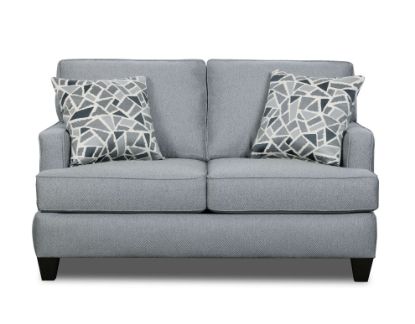 Picture of smadonna-silver loveseat