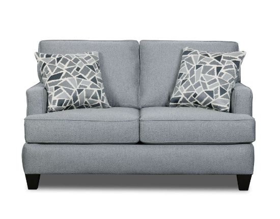 Picture of smadonna-silver loveseat