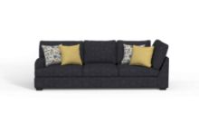 Picture of Fluffdaddy-Carbon Left Arm Sofa
