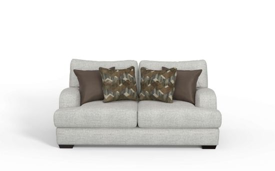 Fluffdaddy-Alabaster Loveseat