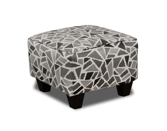 Tournesol-Slate Ottoman