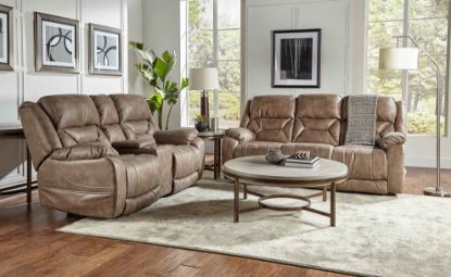 Picture of Desert-Mushroom 3-Seater Motion Sofa