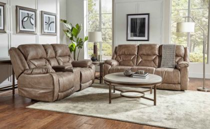 Desert-Mushroom 3-Seater Motion Sofa