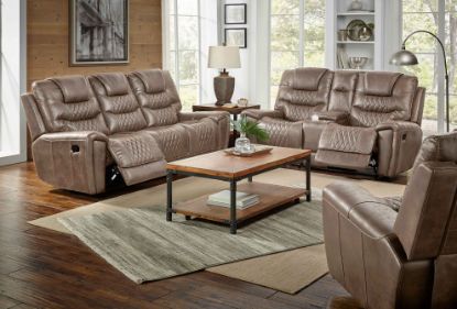 Desert-Mushroom Recliner W/HR