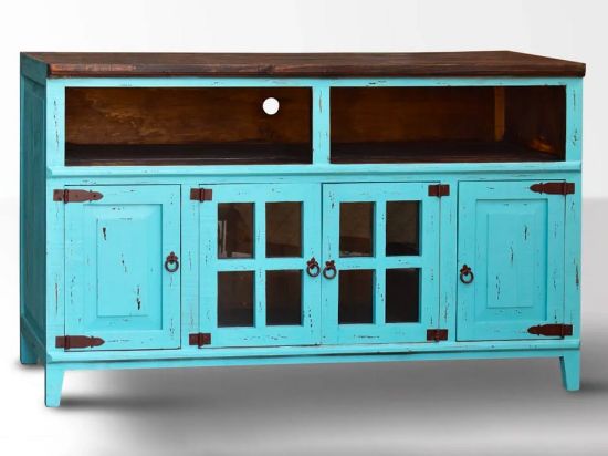 Hacienda Turquoise TV Stand