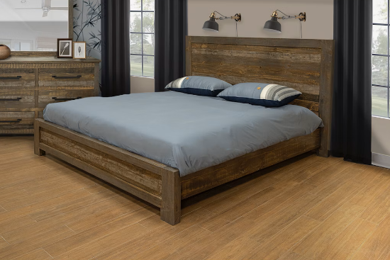  Loft Brown King Bed