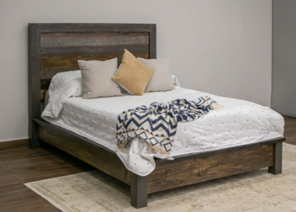 Loft Brown Queen Bed