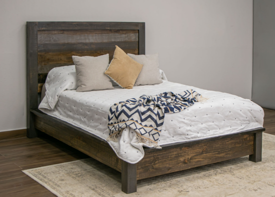 Loft Brown Queen Bed