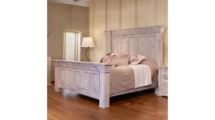 White Queen Bed