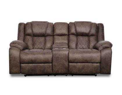 Tundra Ash Motion Loveseat