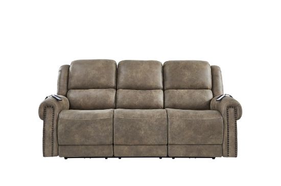 Picture of Burr Ridge Power Headrest Sofa W/Lumbar