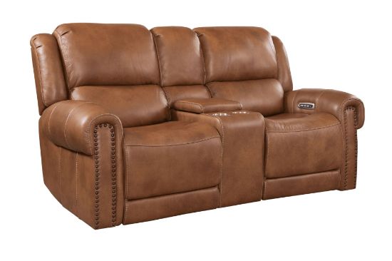 Picture of Cordoba Power Headrest Console Loveseat